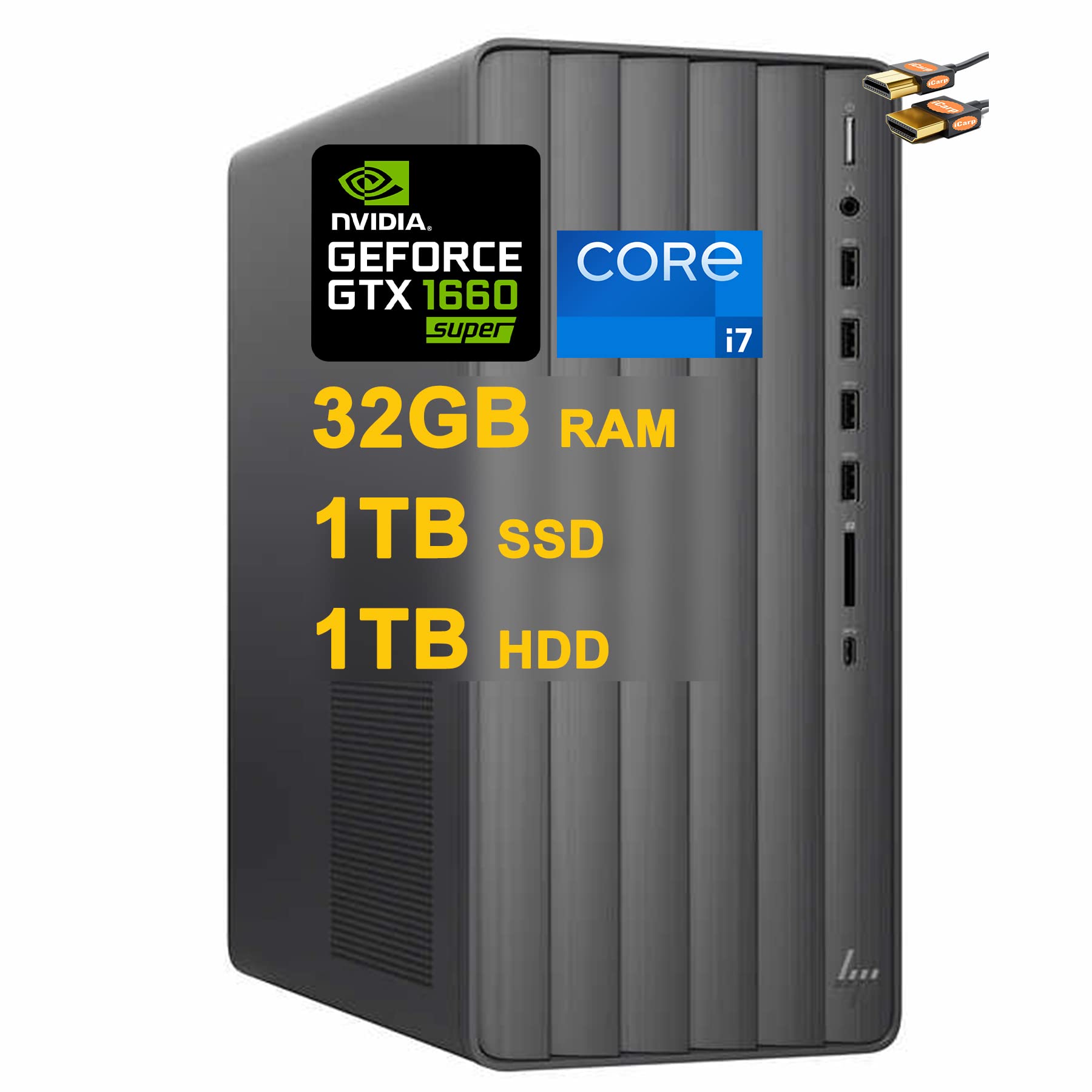 Amazon.co.jp: HP Envy ゲーミングタワー デスクトップコンピューター