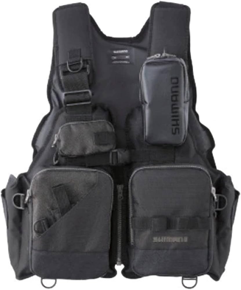 Amazon | シマノ(SHIMANO) ゲームベスト VF-024U リアルブラック