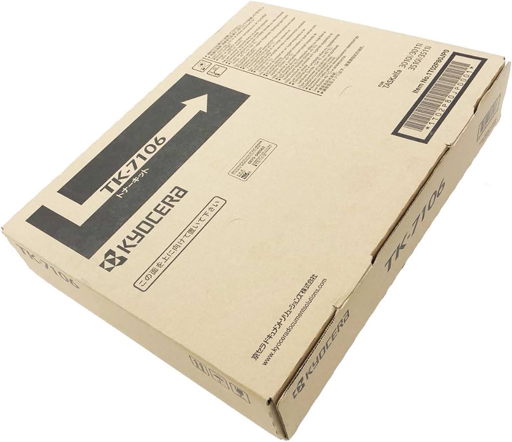 Amazon | 京セラ 純正 トナーカートリッジ TK-7106 (ブラック