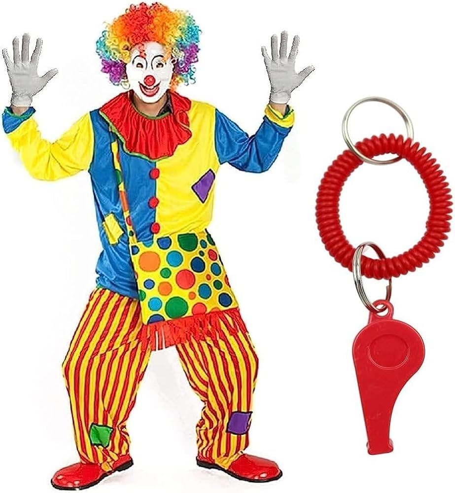 Amazon.co.jp: [Youngfull] ピエロ 衣装 目立つぜ 7点 お得フルセット