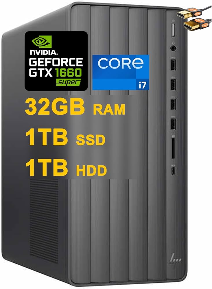 Amazon.co.jp: HP Envy ゲーミングタワー デスクトップコンピューター