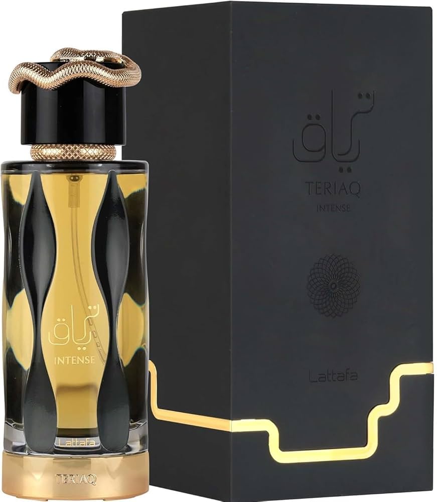 Amazon | アラビアの香水 Lattafa TERIAQ INTENSE 100ML 黒蛇 外国貿易