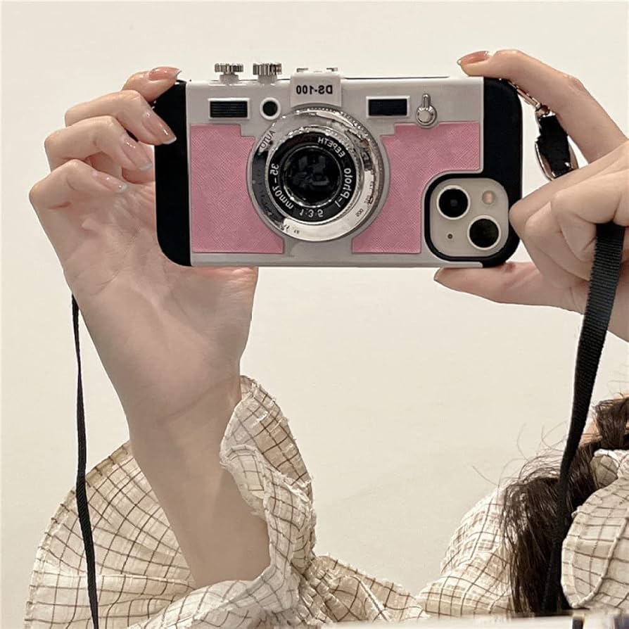 Amazon.co.jp: レトロカメラケース iPhone 14 ProMax 13 12 11 Pro Max