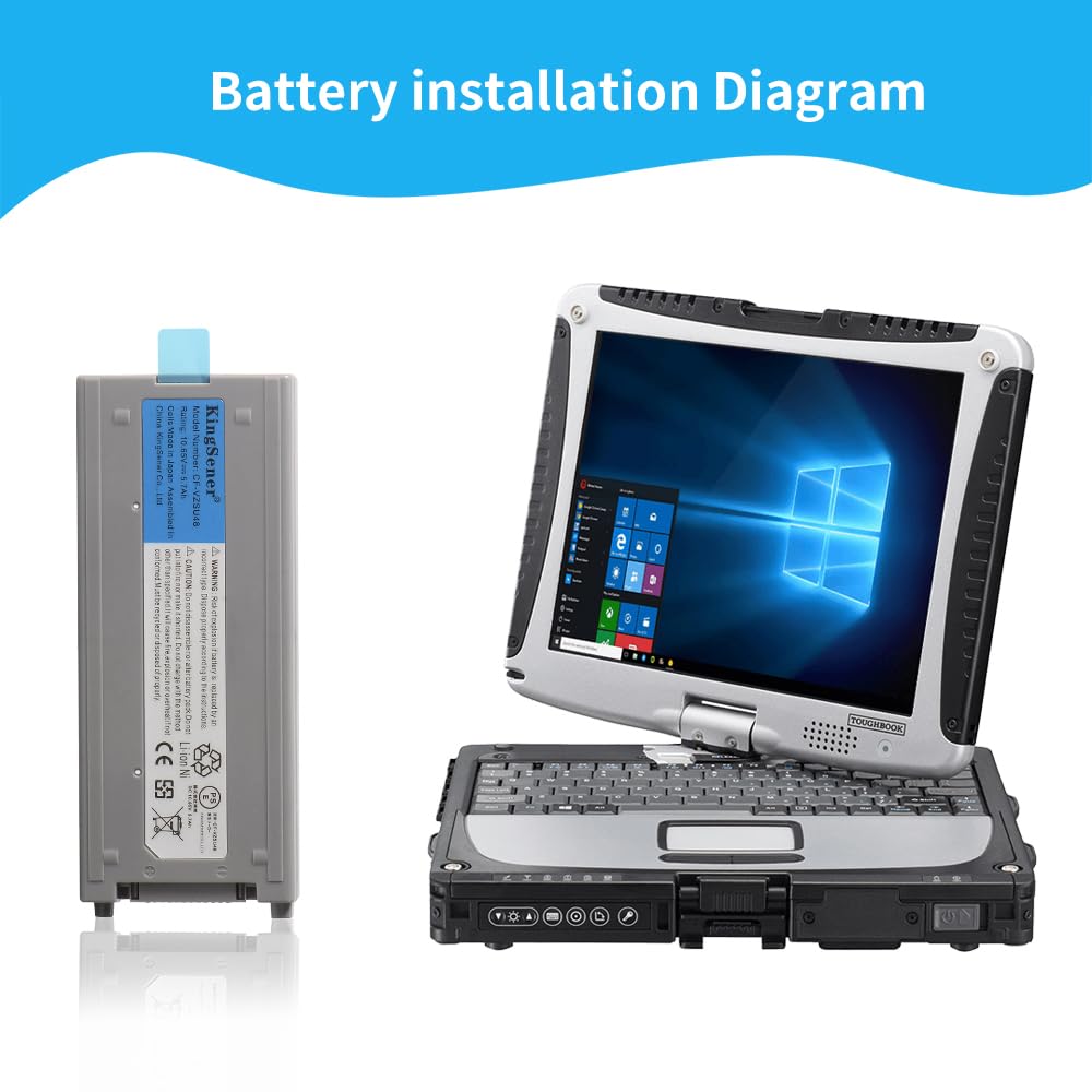 Amazon.com: KingSener CF-VZSU48 Laptop Battery for Panasonic