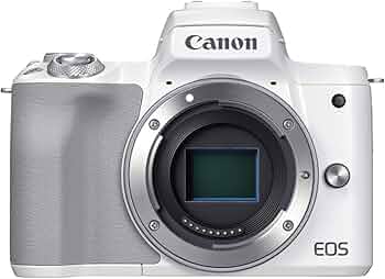 Amazon | Canon ミラーレス一眼カメラ EOS Kiss M2 ボディー ホワイト