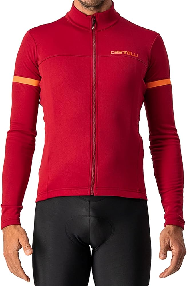 Amazon.com: Castelli Men's Fondo 2 Jersey FZ, Fleece Insulated