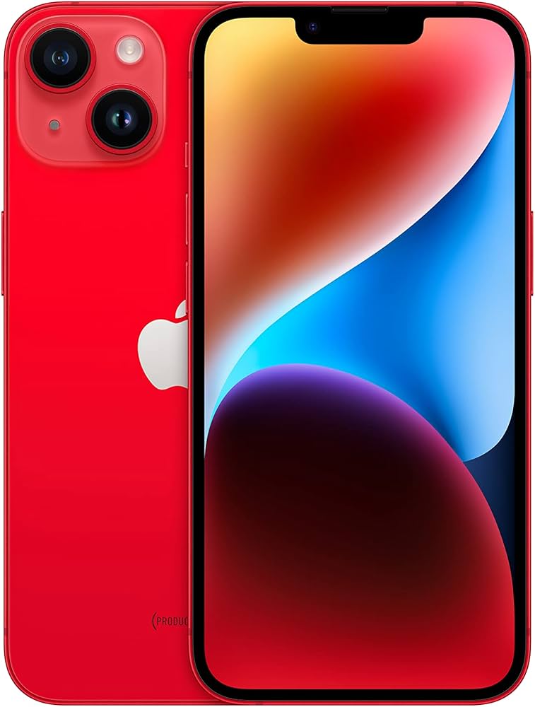 Amazon | 【整備済み品】 Apple iPhone 14 128GB (PRODUCT)RED SIM
