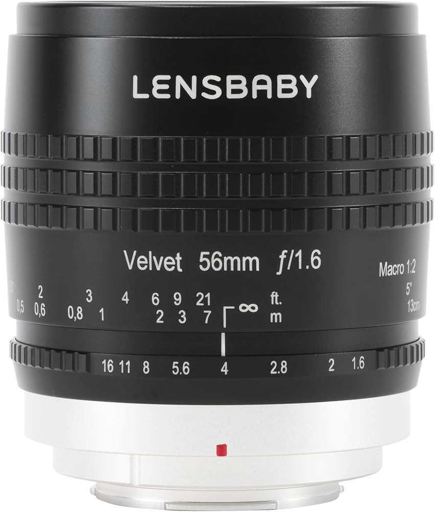 Amazon.co.jp: Lensbaby ソフトレンズ Velvet 56 56mm F1.6 マイクロ