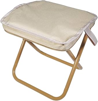 Amazon.co.jp: 折りたたみポケットチェア ベージュ色 : スポーツ
