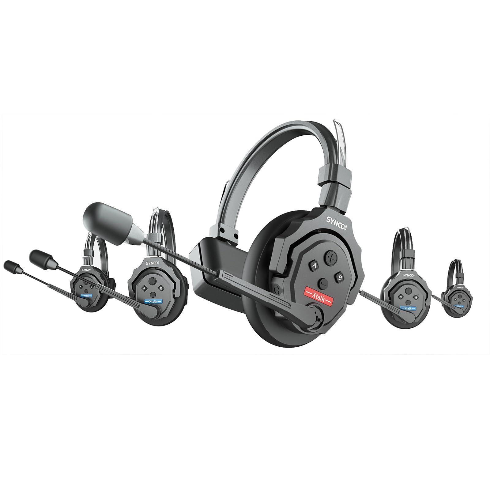 Amazon.com: SYNCO Xtalk X5 5-Person Wireless Intercom Headset