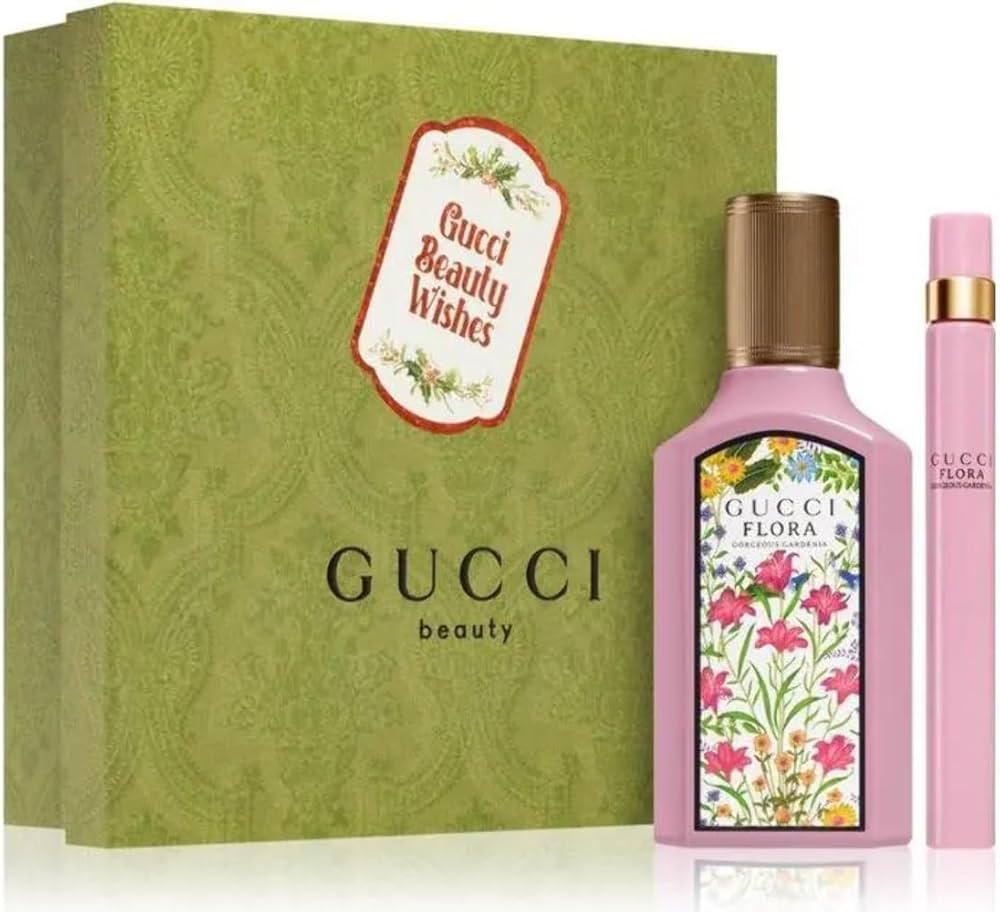 Amazon.com : Gucci Flora Gorgeous Gardenia Gift Set for Women Eau
