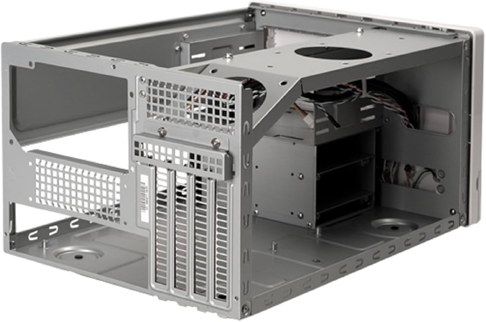 Amazon.co.jp: Silver Stone Micro-ATX PCケース ブラック SST-SG02B-F