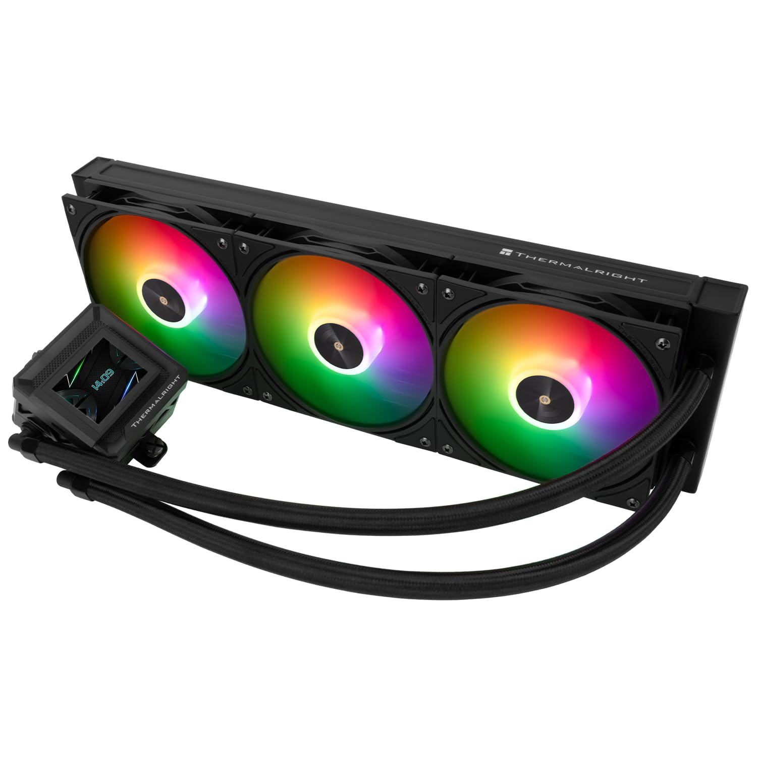 Amazon.co.jp: Thermalright FW SE 360 ARGB ブラック CPU AIO