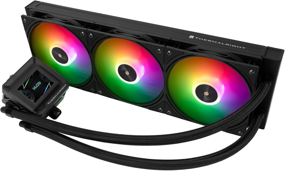 Amazon.co.jp: Thermalright FW SE 360 ARGB ブラック CPU AIO