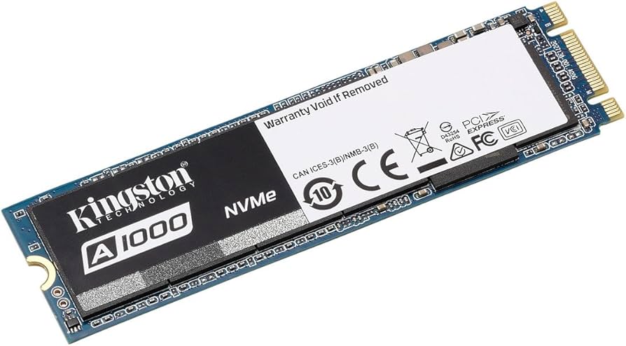 Amazon.com: Kingston Digital SA1000M8/480G A1000 480GB PCIe NVMe M