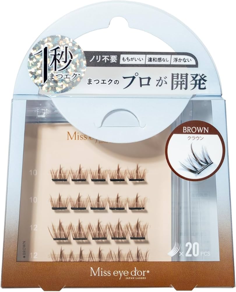 Amazon | 【Miss eye d'or】1秒まつエク (1秒まつエク クラウンタイプ
