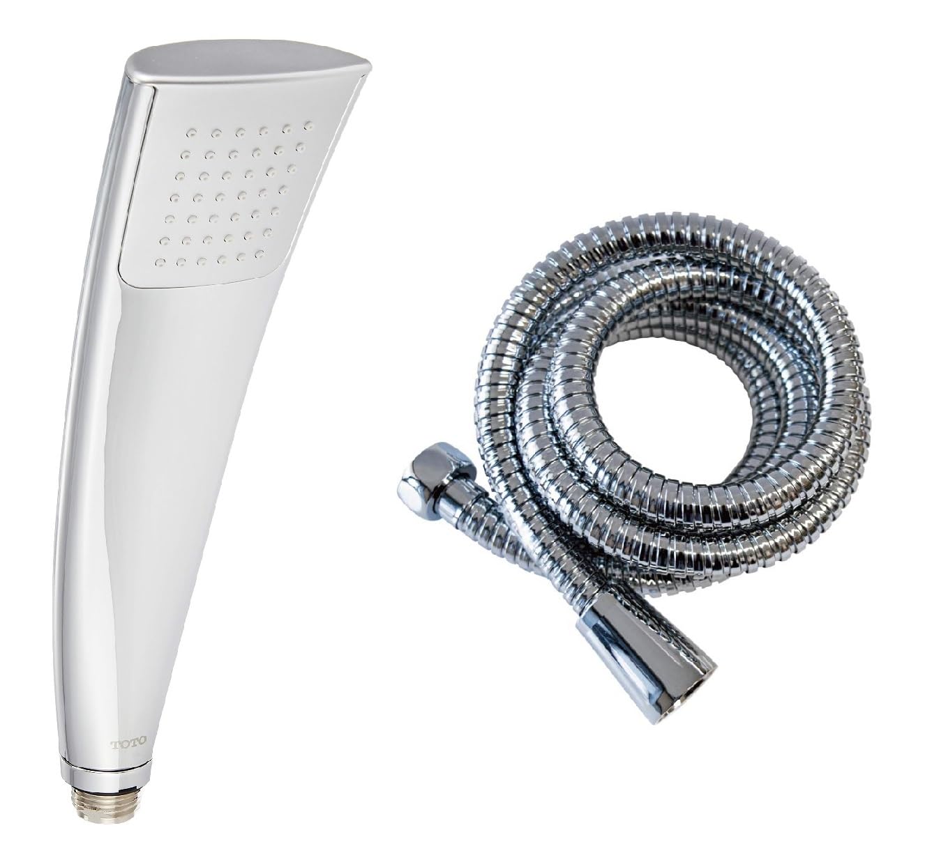 Amazon | TOTO エアインシャワーヘッド(メッキ角型) THC7C