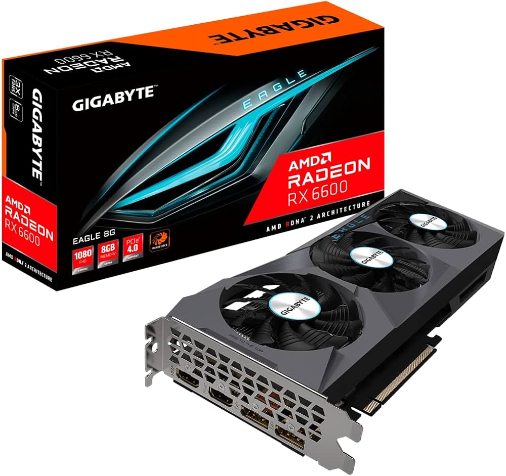 Amazon | GIGABYTE Radeon RX 6600 Eagle 8G グラフィックカード
