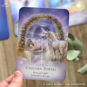 Amazon.co.jp: マジックオブユニコーンオラクルカード【日本語 解説書