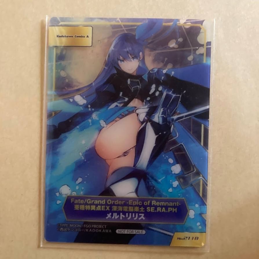 Amazon.co.jp: TYPE-MOONエース メルトリリス クリア仕様 A.B-T.C