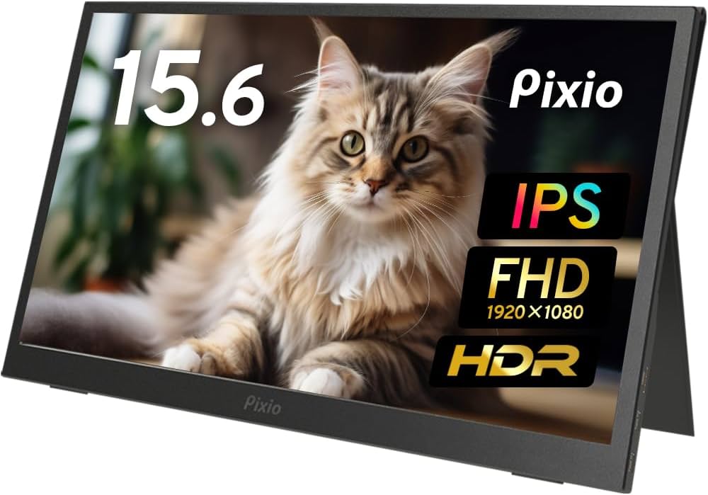 Amazon.co.jp: Pixio PX160 モバイルモニター 15.6インチ FHD IPS 60Hz