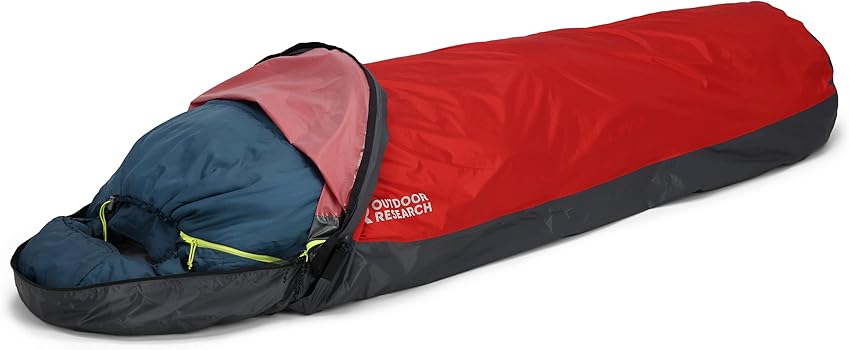 Amazon.com : Outdoor Research Helium Bivy, Cranberry, One Size