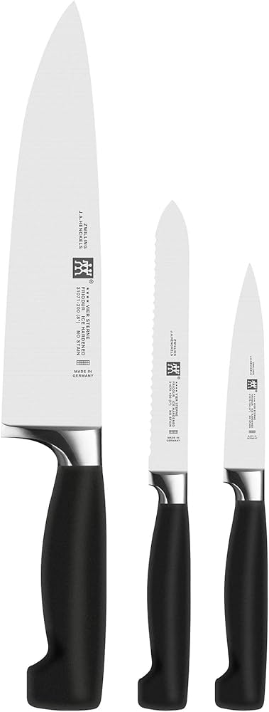 Amazon | Zwilling J。A。Henckels 4つ星3個入りナイフセット