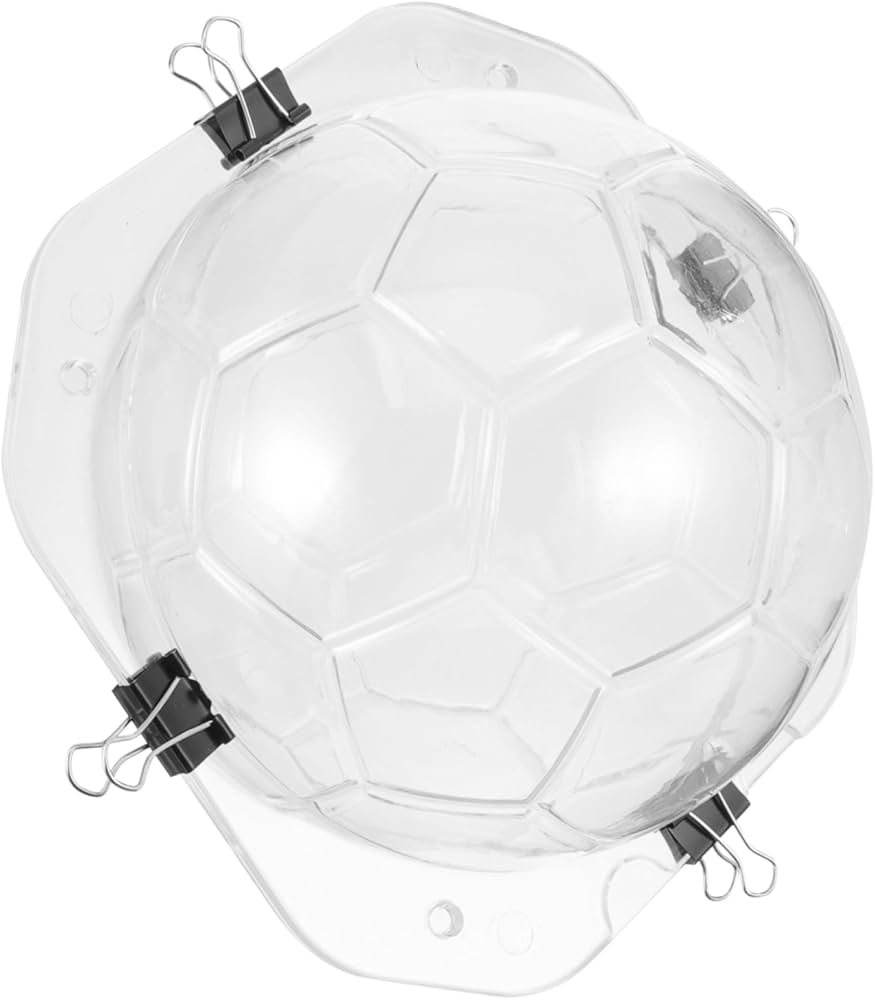 Amazon.co.jp: Hoement 2個サッカーボール型チョコレートモールド