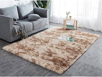 Amazon｜ラグ ベージュ シャギーラグ 160*230CM マイクロファイバー