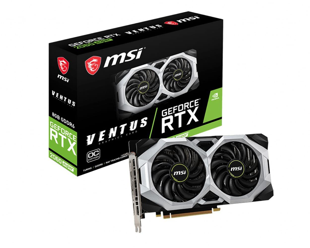 Amazon.com: GIGABYTE MSI Gaming GeForce RTX 2060 Super 8GB GDRR6