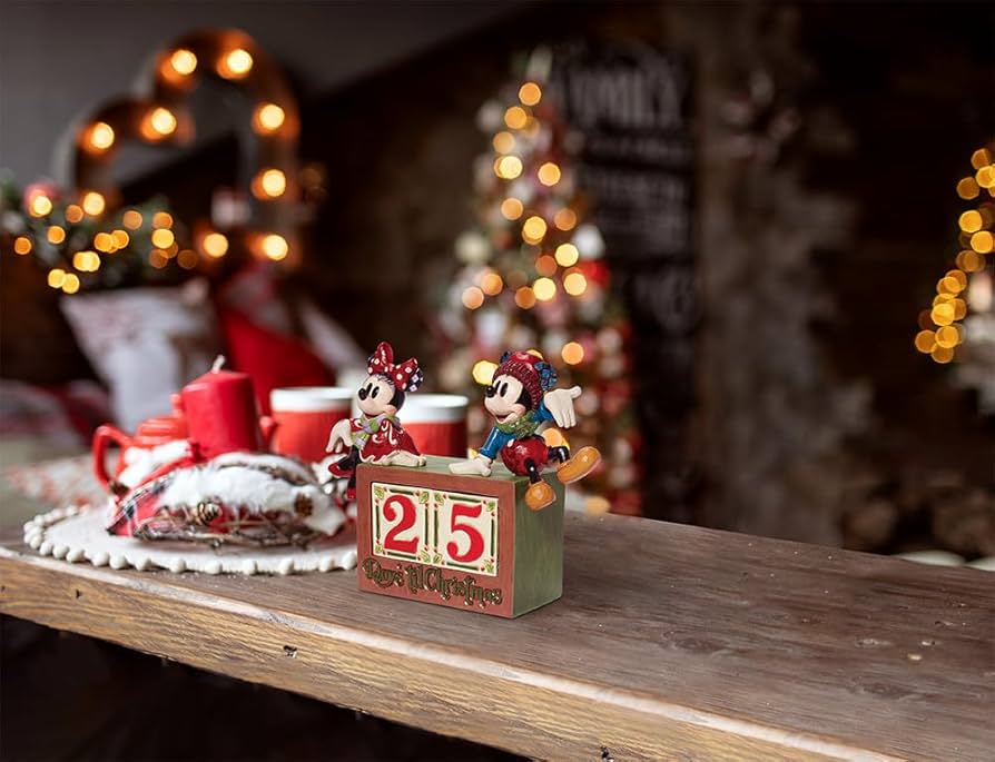 Amazon | Disney Traditions ミッキー&ミニー カウントダウンブロック