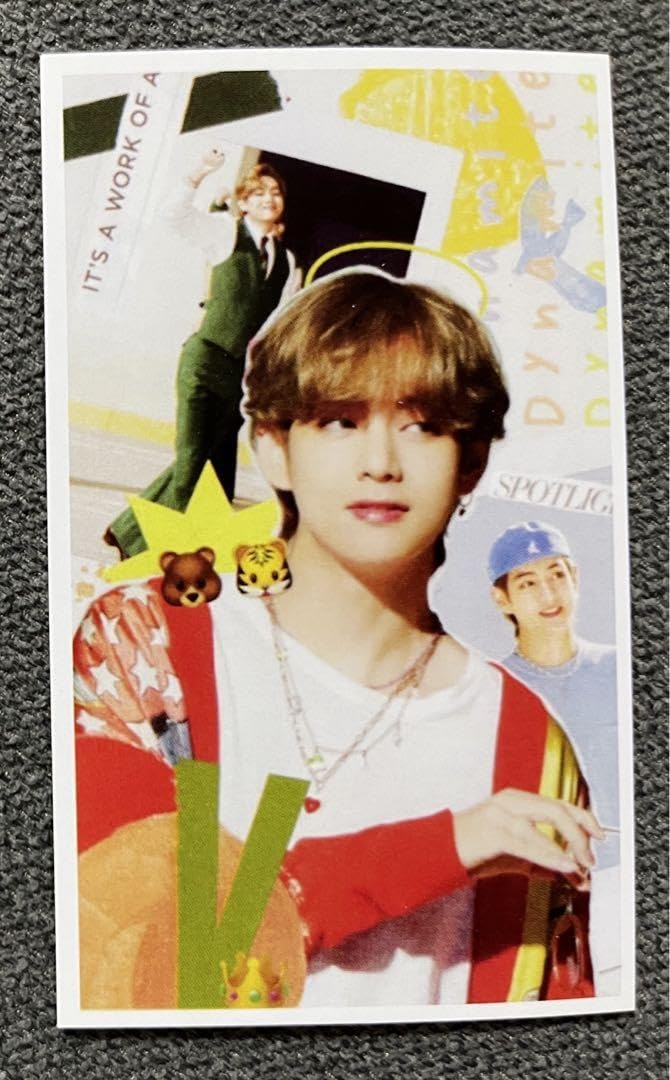 Amazon.co.jp: V テヒョン テテ BTS ダイナマイト トレカ カード 防弾