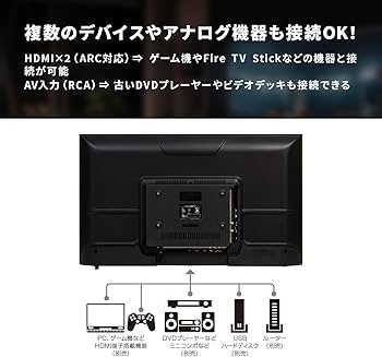 Amazon | [東京Deco] 32V型 フルハイビジョン 液晶テレビ 3波(地デジ