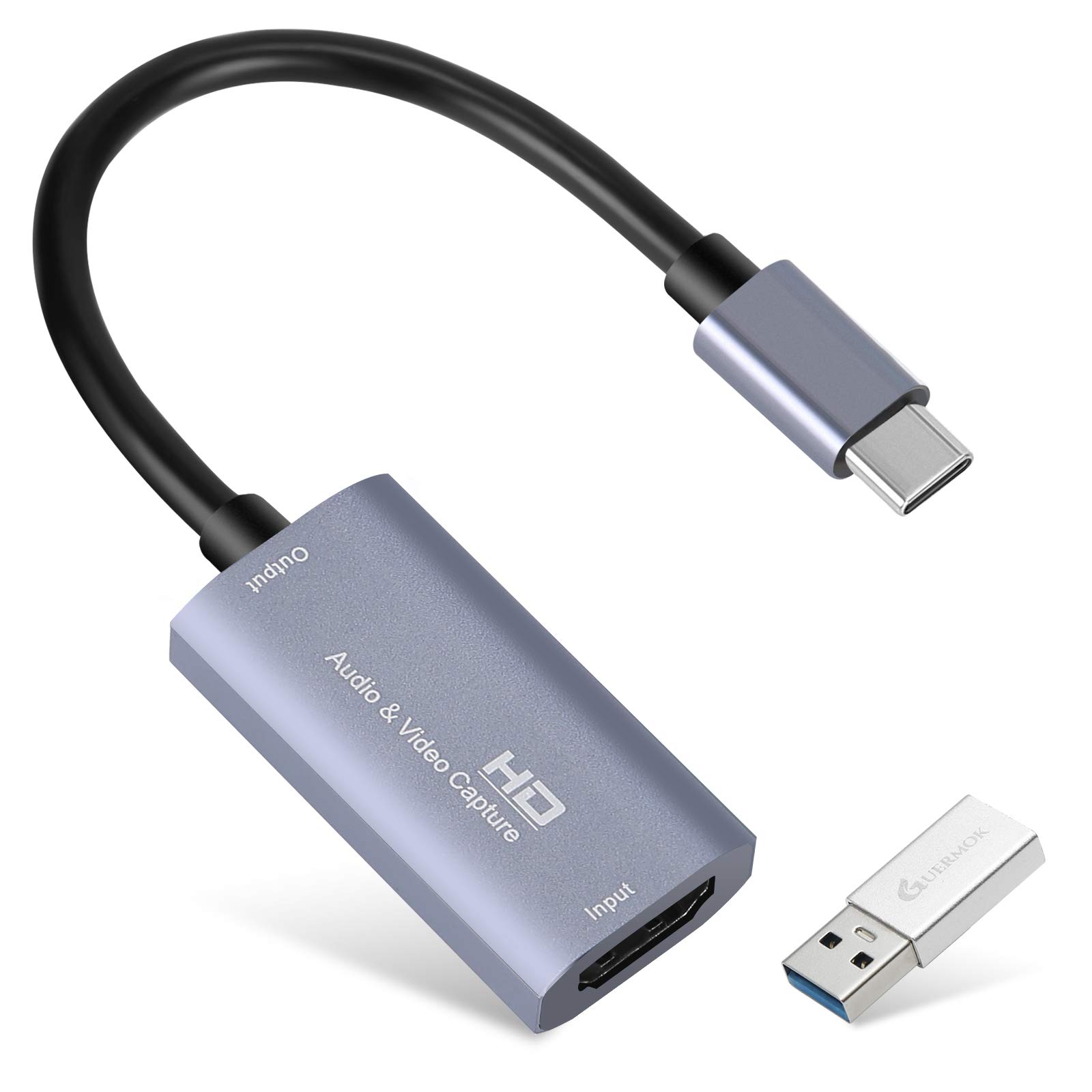 Amazon.co.jp: ビデオ キャプチャ カード、GUERMOK USB 3.0 HDMI to