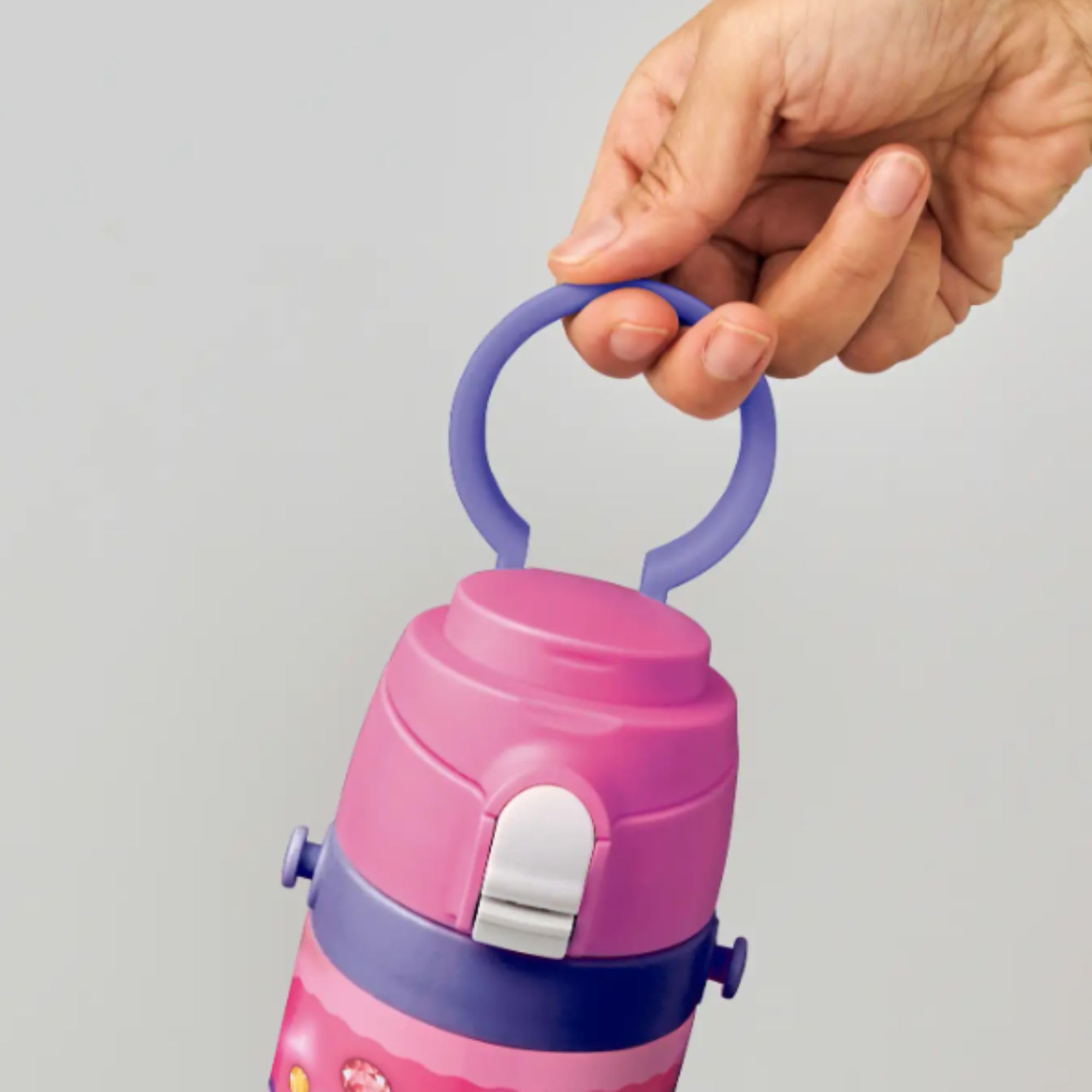 Amazon | ドウシシャ しなこちゃん 450ml 水筒 そこまで洗える3WAY