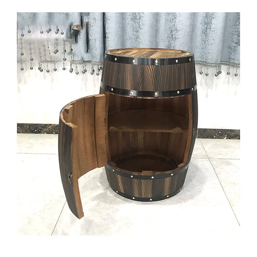 Amazon｜GZHENH ワイン樽、 ワイン ワインセラー レトロ 木製の樽型