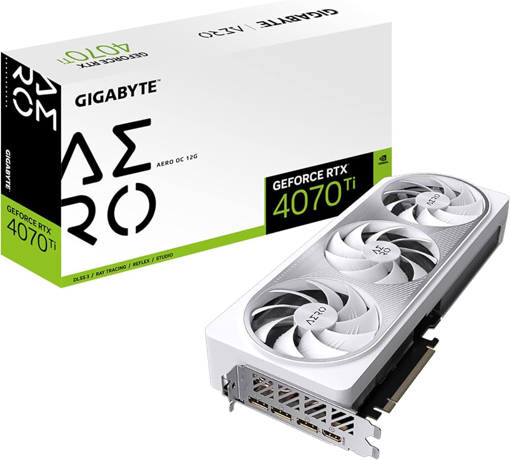 Amazon | Gigabyte GeForce RTX 4070 Ti AERO OC 12G グラフィック