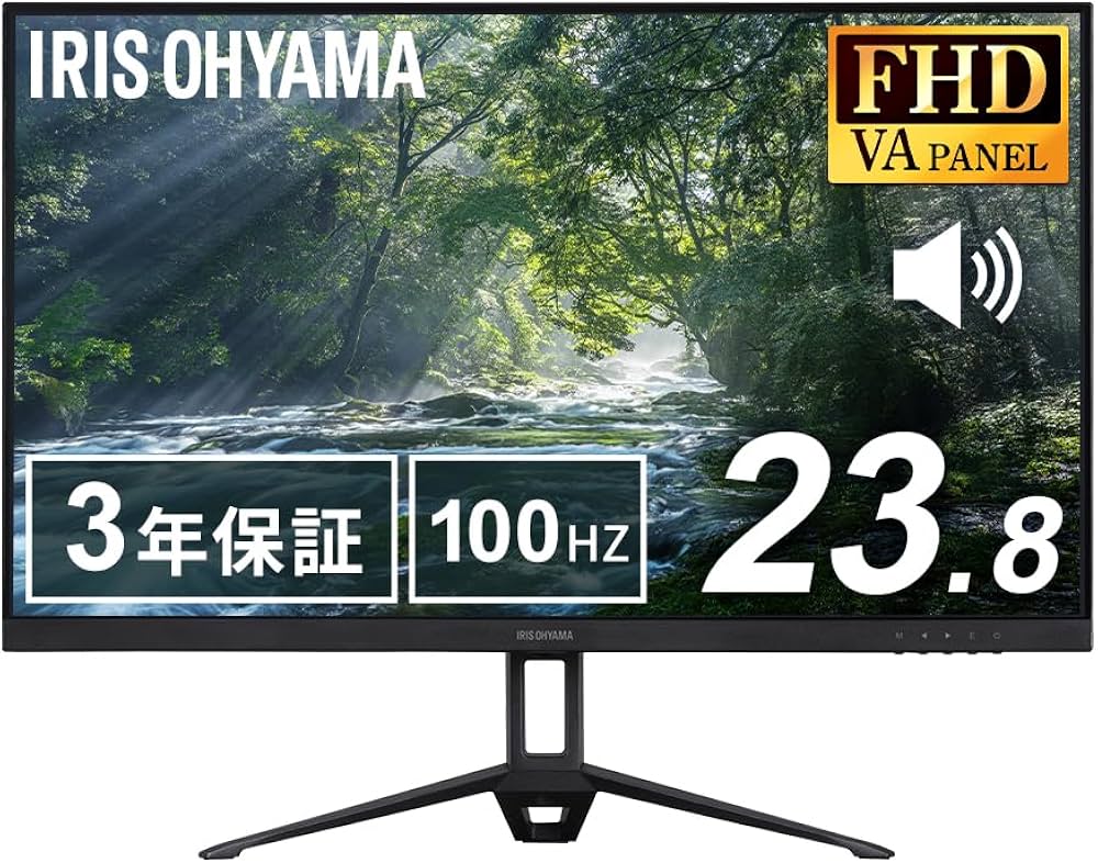 Amazon.co.jp: 【Amazon.co.jp限定】 アイリスオーヤマ モニター 24