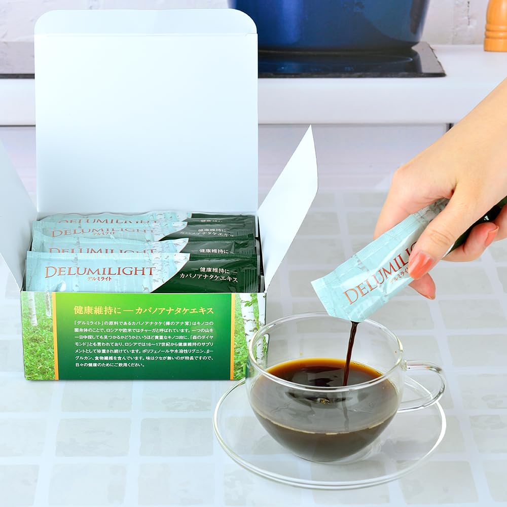 Amazon.co.jp: EPORASHE デルミライト 30包 カバノアナタケ チャーガ