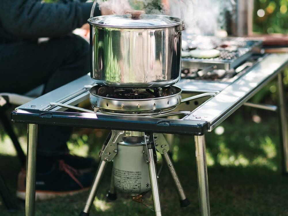 Amazon.co.jp: スノーピーク(snow peak) アイアングリルテーブル 剛炎