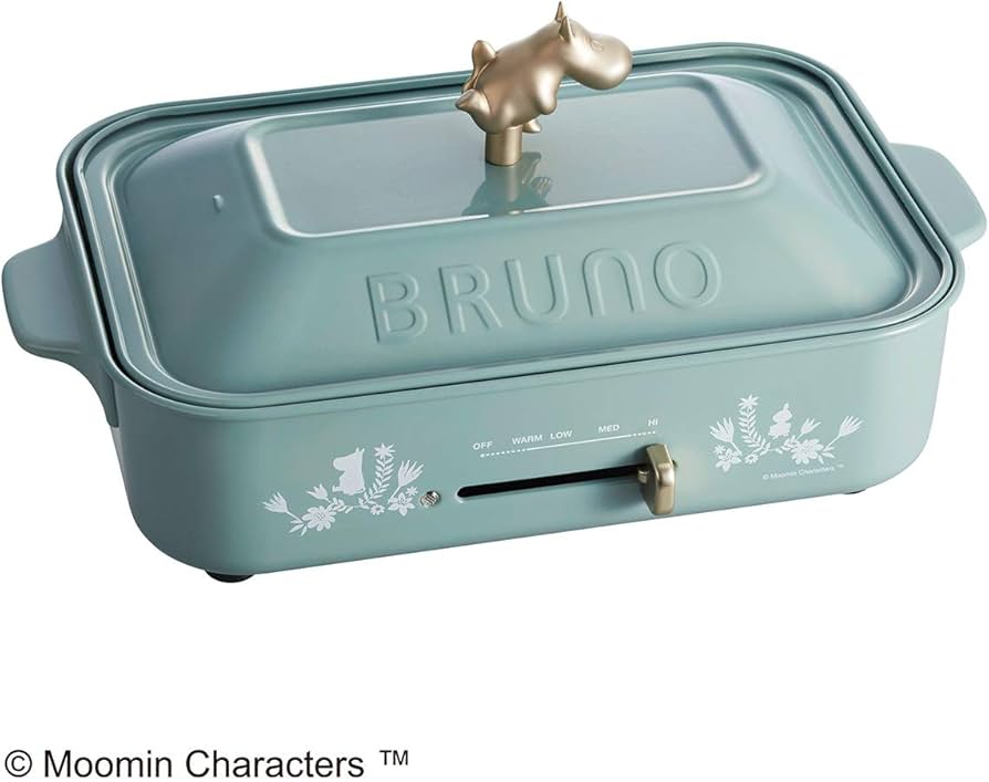 Amazon | BRUNO ブルーノ コンパクトホットプレート ムーミン 本体