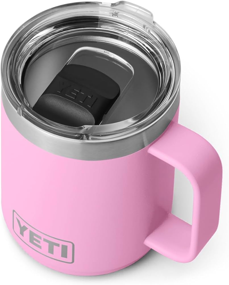 Yeti Rambler 10 Oz Mug Power Pink : Amazon.co.uk: Home & Kitchen