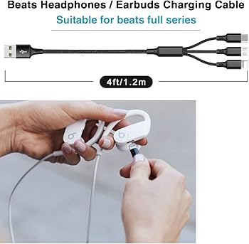 Amazon.co.jp: Powerbeats Pro用交換高速充電ケーブル。 : パソコン