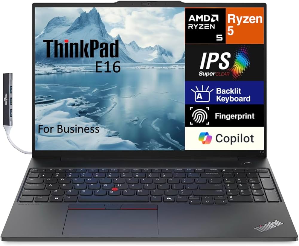 Amazon.co.jp: Lenovo ThinkPad E16 Gen 1 Business Laptop 16.0