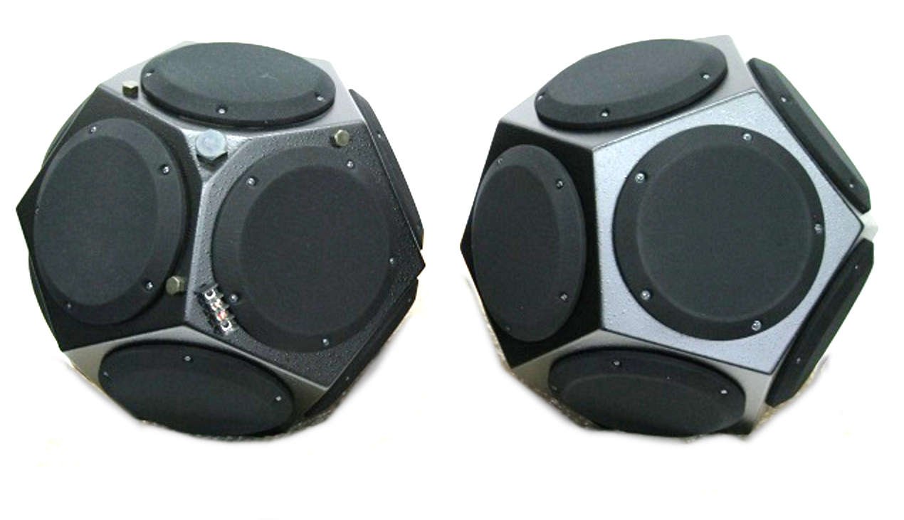 ◇12面体◇dr.three◇ブラックスピーカー 2個セット◇ 利用事例 ｜ Dr