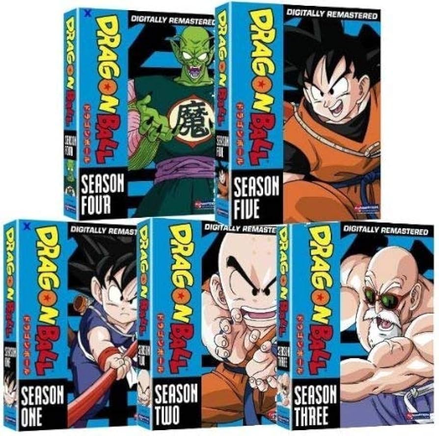 Amazon.com: Dragon Ball: Complete Series Seasons 1-5 DVD Box Sets