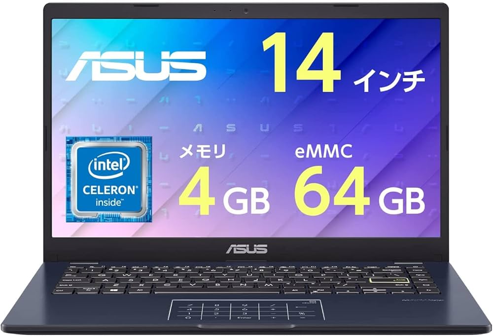 Amazon.co.jp: ASUS ノートパソコン L410MA 14インチ Celeron N4020