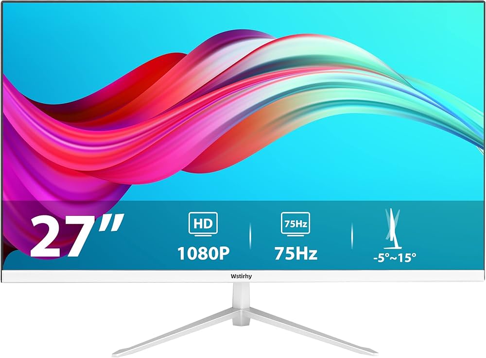 Amazon.co.jp: Wstirhy 27インチ モニター ゲーミングモニター