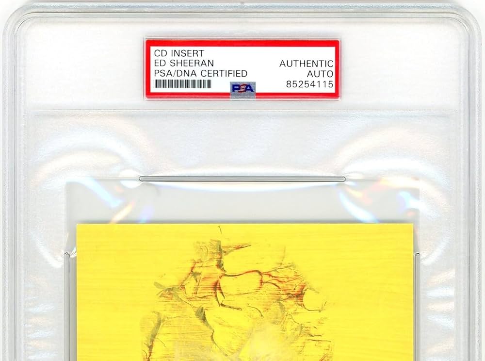 Amazon.co.jp: エド・シーラン 直筆 サイン 入り CD アルバム