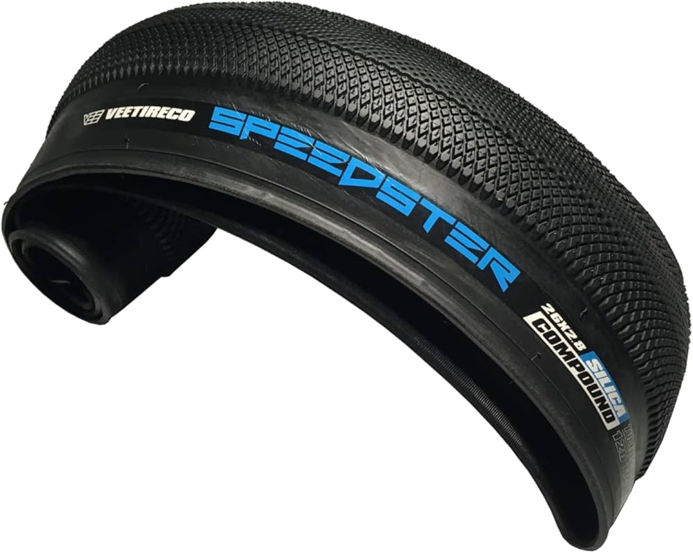 Amazon.com: TIRES VEE SPEEDSTER 26x2.8 BK/BK FOLD/120/SC : Sports
